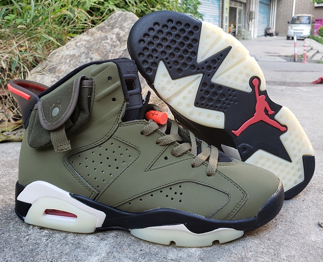 Women Jordan Shoes 6 Grade AAA Travis Scott [Women Cheap Jordans 6 12]